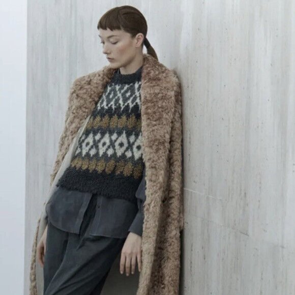 $4500 BRUNELLO CUCINELLI CASHMETE BLEND SEQUIN FUZZY SWEATER 2022 COLLECTION XS - Picture 2 of 10